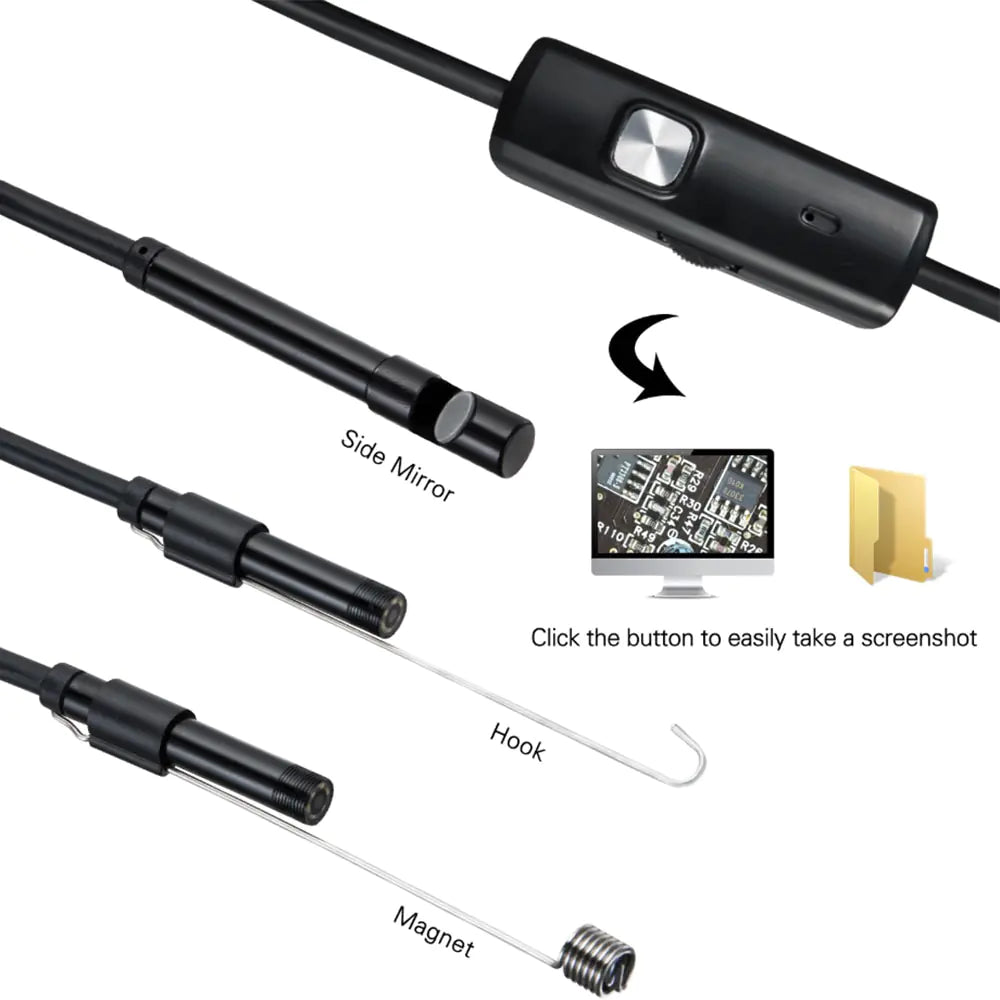 Car Led Endoscope Camera