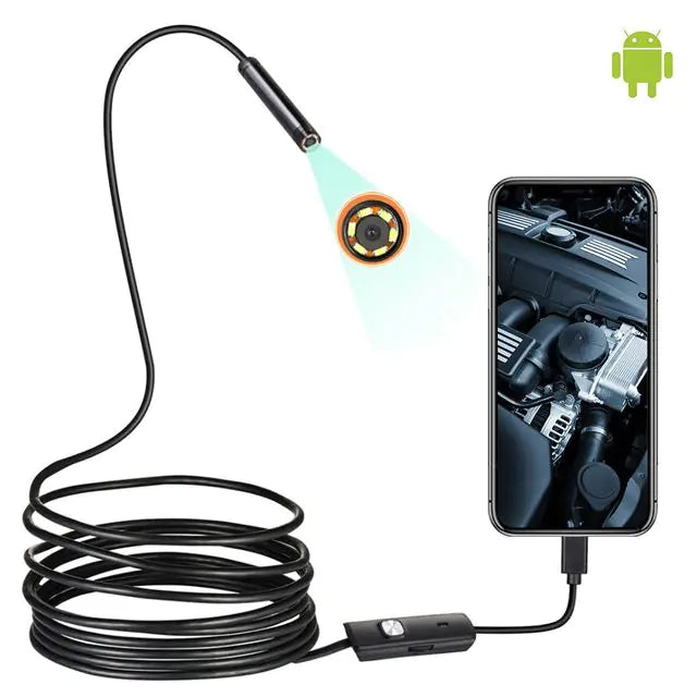 Car Led Endoscope Camera